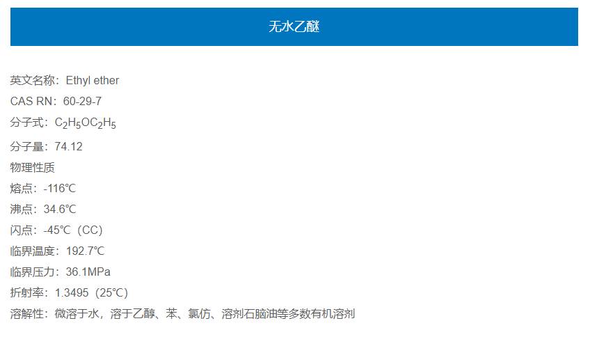 2025年医药级乙醚市场迎来新突破，扬州三和化工有限公司成行业焦点